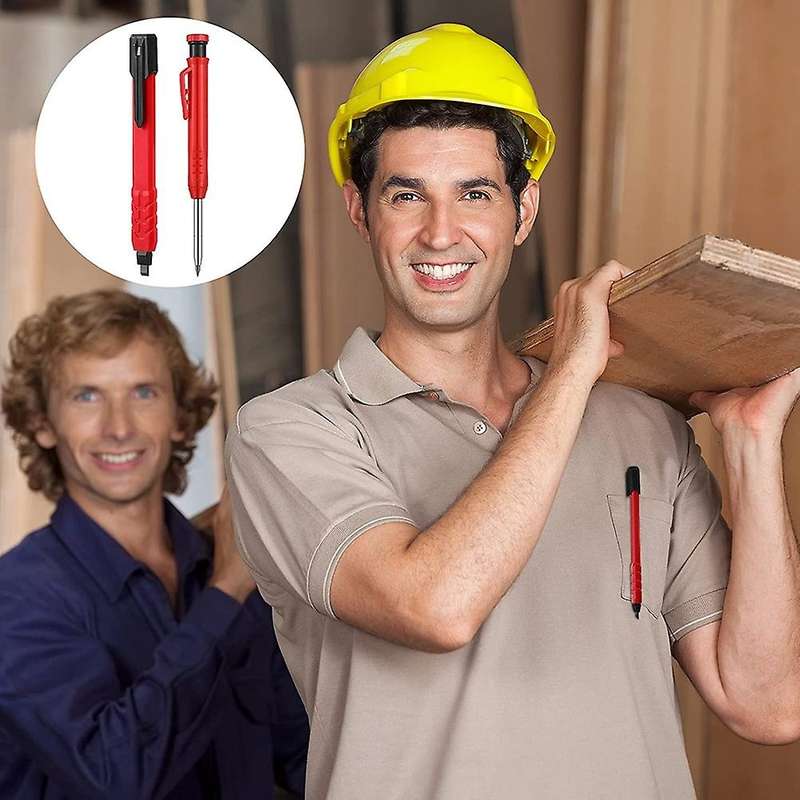 Solid Carpenter Pencil Set,for Carpenters Scriber Woodworking Art