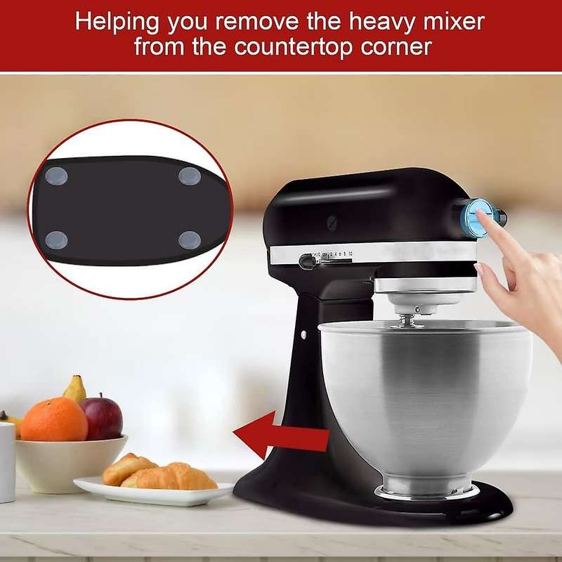 Mixer Mover and Cord Organizer Compatible with Kitchenaid 4.5-5 Qt