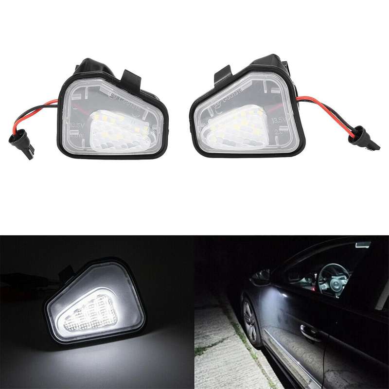 Led Side Under Mirror Lights for Cc Passat B7 Scirocco Jetta 10-18