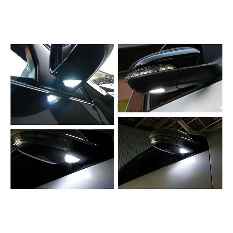 Led Side Under Mirror Lights for Cc Passat B7 Scirocco Jetta 10-18