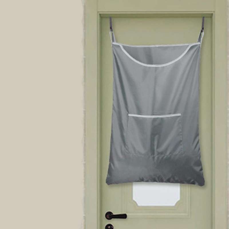 Door-hanging Laundry Hamper,with Hook Up and Adhesive Hooks