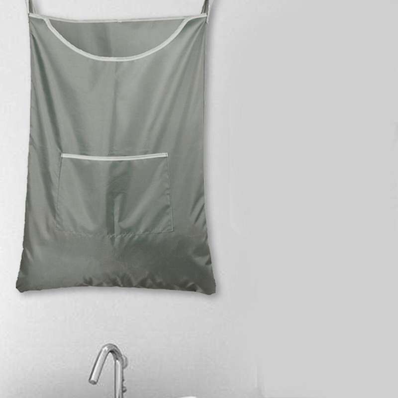 Door-hanging Laundry Hamper,with Hook Up and Adhesive Hooks