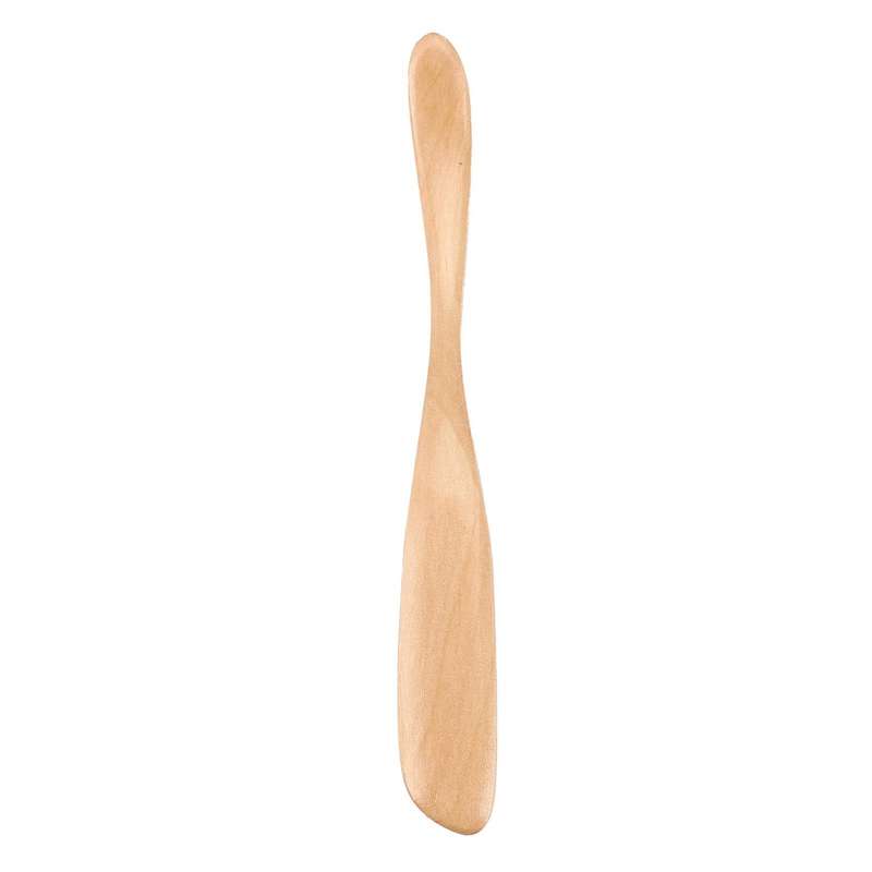 Wooden Butter Knife Cheese Spreader 6.5 Inch, 12 Pieces