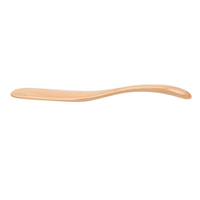 Wooden Butter Knife Cheese Spreader 6.5 Inch, 12 Pieces