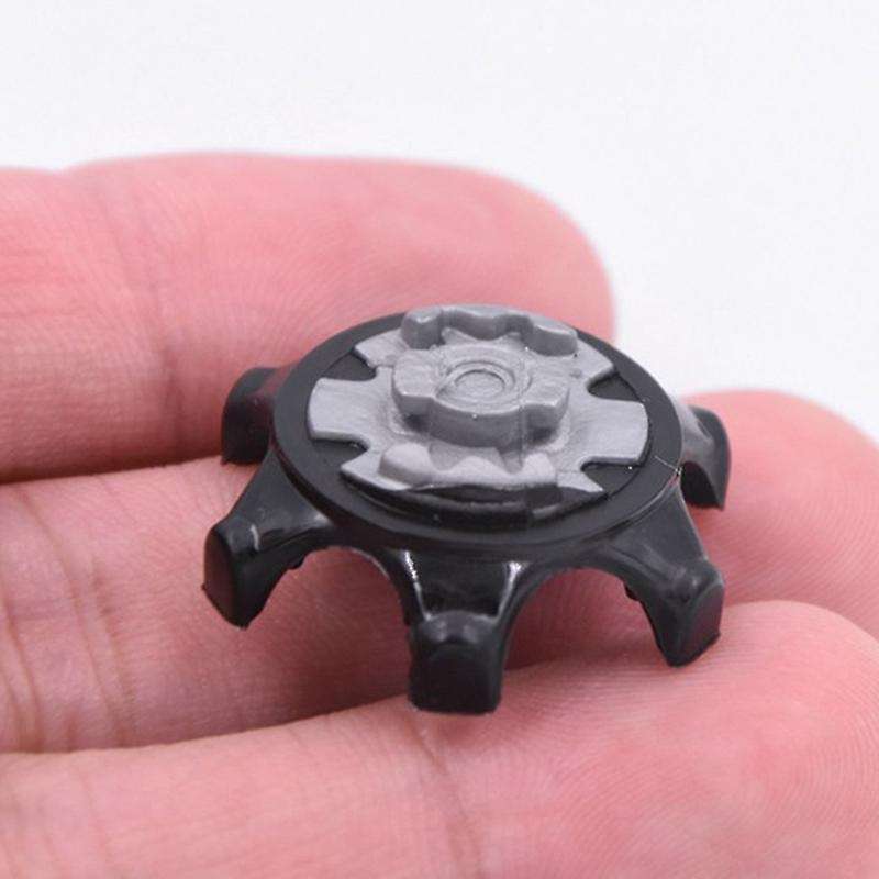 30pcs Golf Shoe Spikes Black Clamp Cleats Studs with Removal Tool