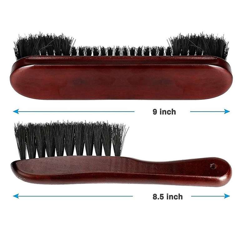 2pcs Billiard Billiard Pool Table Corner Brush and Rail Brush Set
