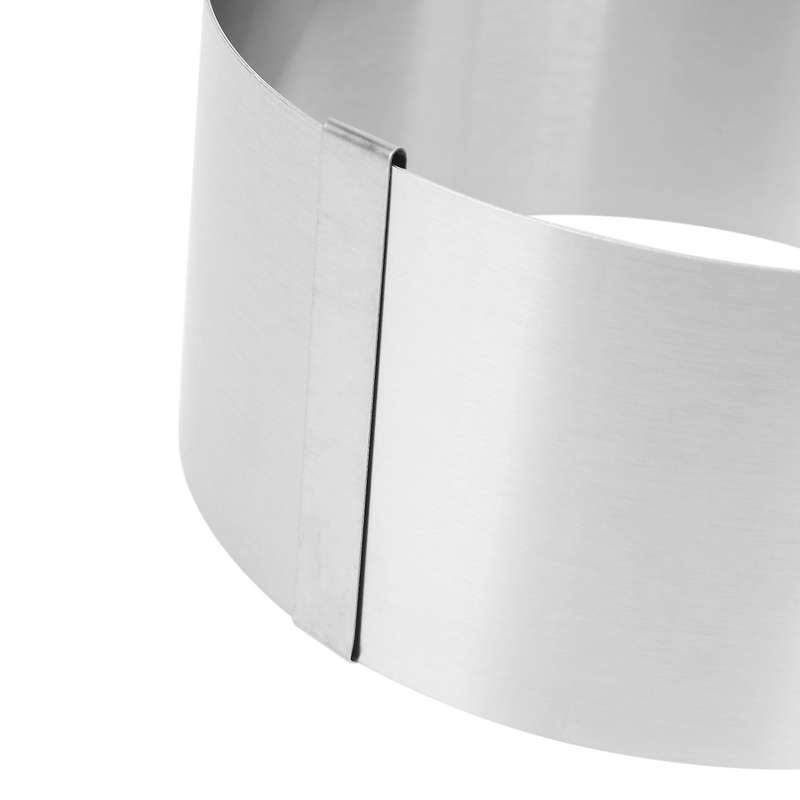 Cake Ring 6 to 12 Inch Adjustable Round Stainless Steel Mousse Mould