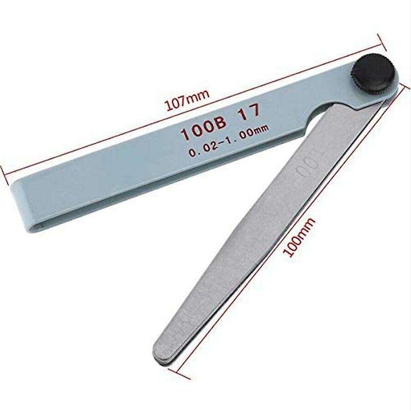 3 Pcs Motorcycle Engine Valve Screw Adjusting Spanner + Feeler Gauge