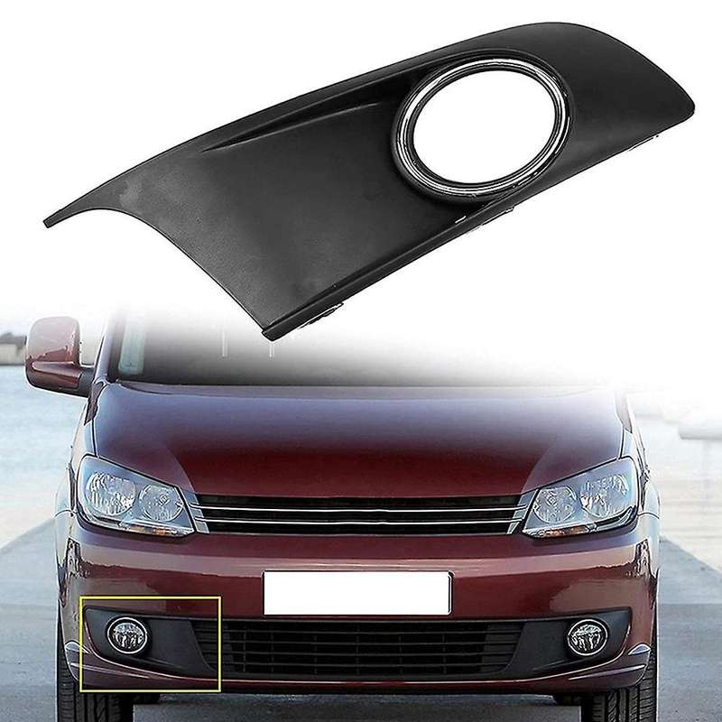 Car Front Bumper Right Fog Light Grille for -touran Caddy 2010-2015