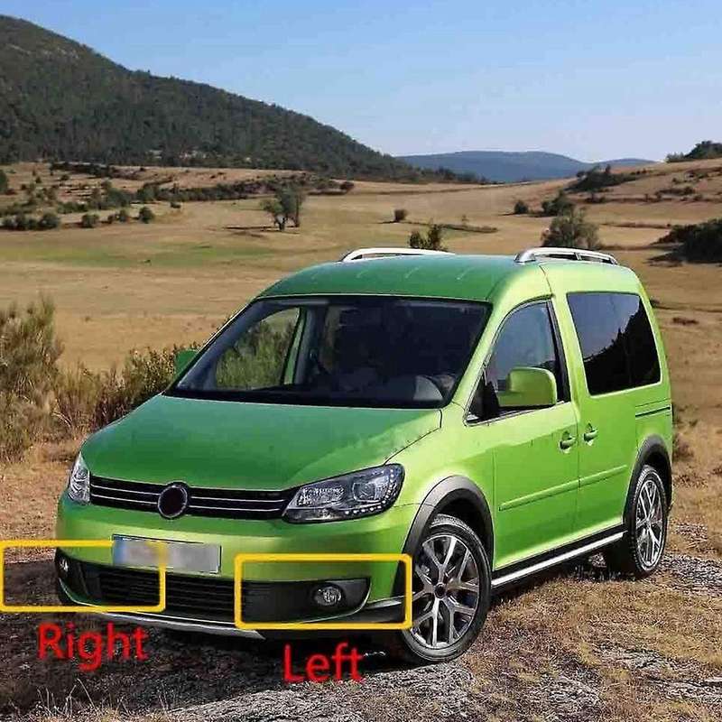 Car Front Bumper Right Fog Light Grille for -touran Caddy 2010-2015