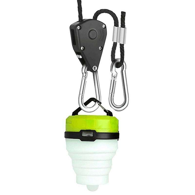 4pcs Ratchet Rope Hanger Yoyo for Grow Light Fixtures Gardening