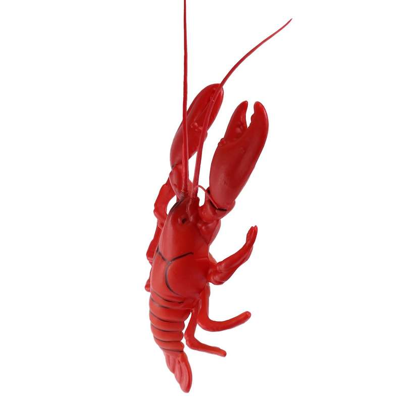 2x 12x5 Inch Big Fake Lobster Model Artificial Marine Decoration
