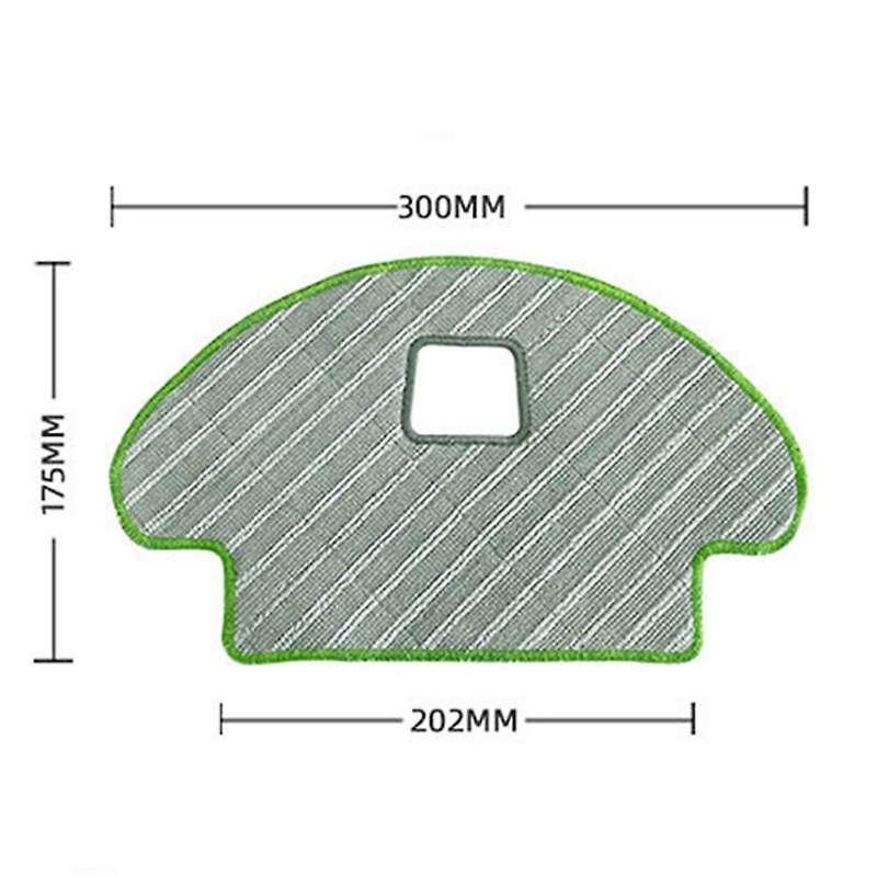 4pcs Mop Cloth for Ecovacs Deebot Ozmo 930/610 Robotic Vacuum Cleaner