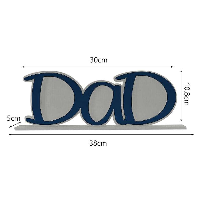 Father's Day Dad Picture Frame,dad Gifts From Daughter, -blue