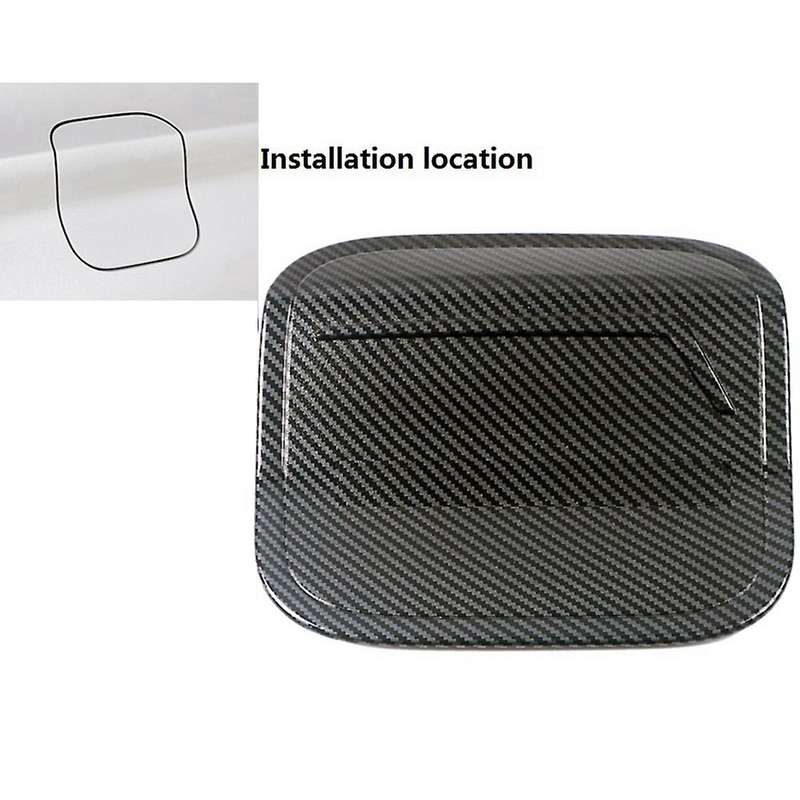 For Ford Evos 2022 Carbon Fiber Abs Car Exterior Fuel Tank Cap Cover