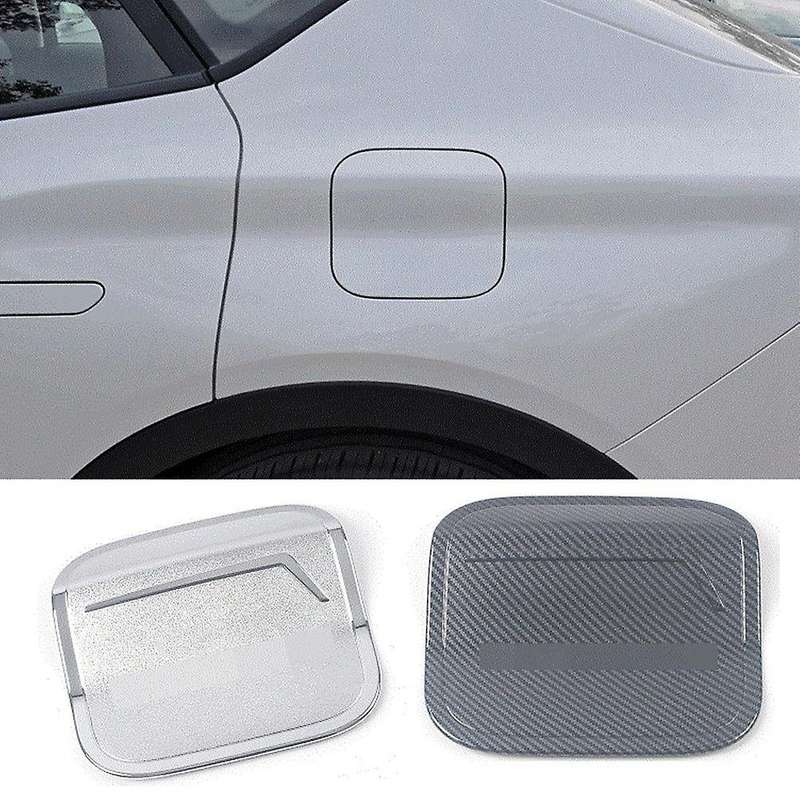 For Ford Evos 2022 Carbon Fiber Abs Car Exterior Fuel Tank Cap Cover