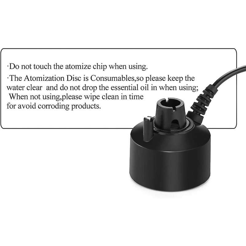 Electric Ultrasonic Humidifier Mini Mist Fogger Pond Atomizer Us Plug