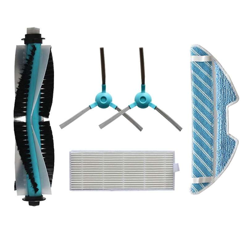 Sweeping Robot Mop Rag Filter Filter Side Brush for Conga 1290 1390