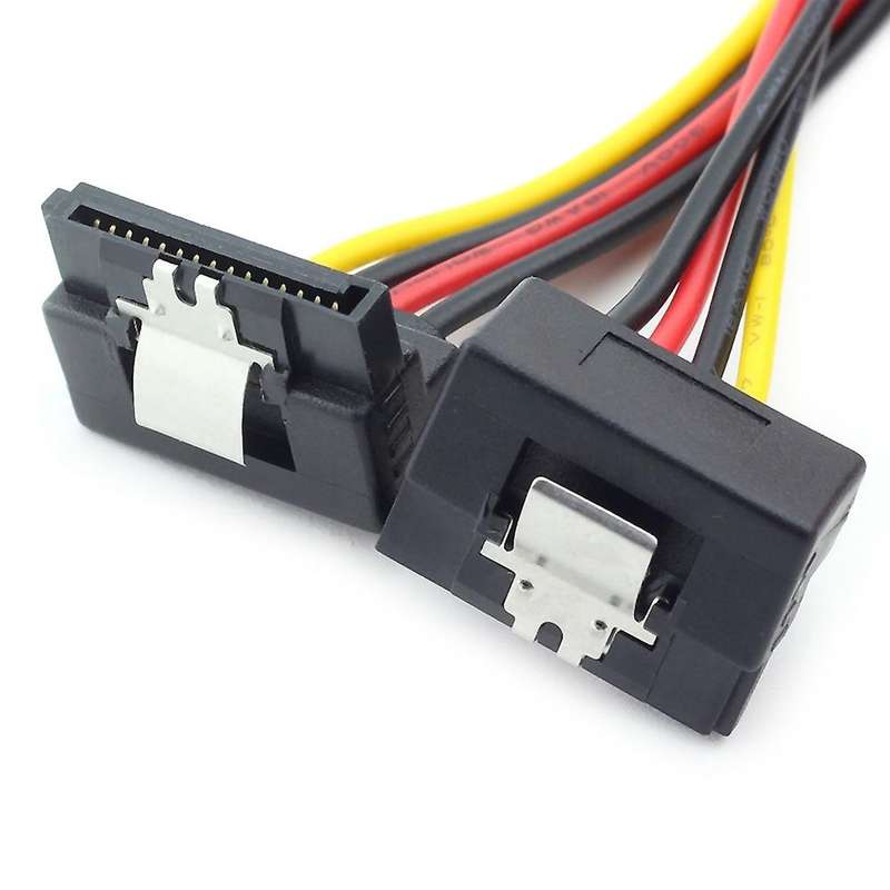 10pcs Sata Power Cable 15pin Male to Female Sata Power Splitter