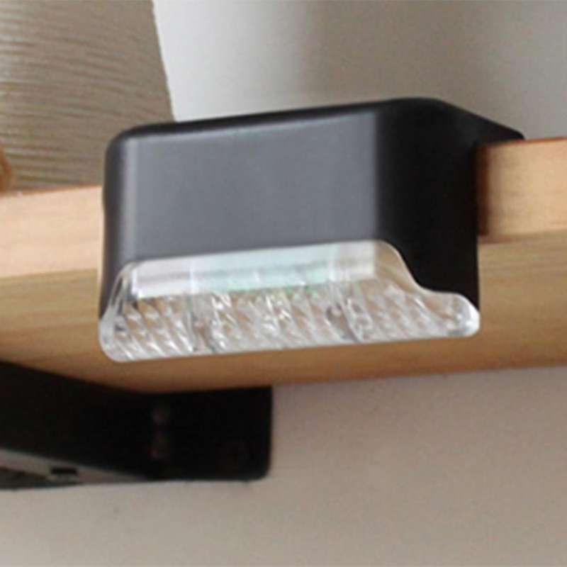 4pcs Led Outdoor Garden Solar Light for Stair Courtyard