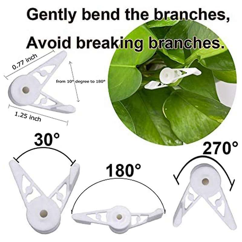 Adjustable Plant Training Clip, for Plant Low-stress Training