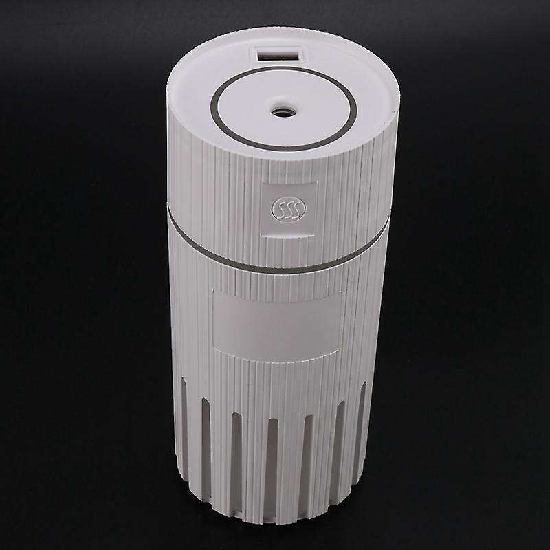 2 In 1 Mini Cool Mist Humidifier for Car Travel Bedroom Home,white