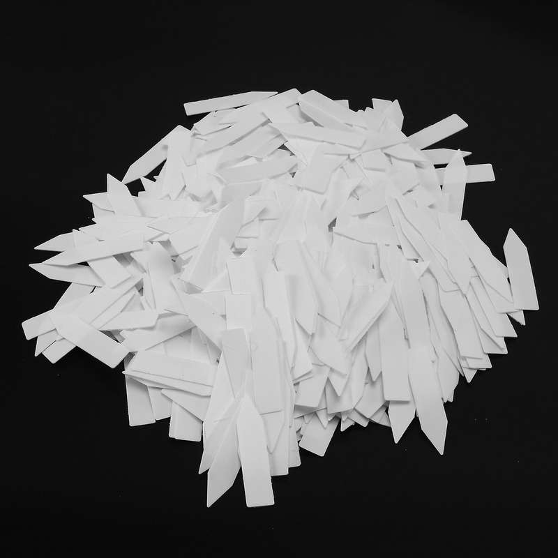 500 Pcs Reusable Pvc Plant Tag Tree Fruit Seedling Plastic Label