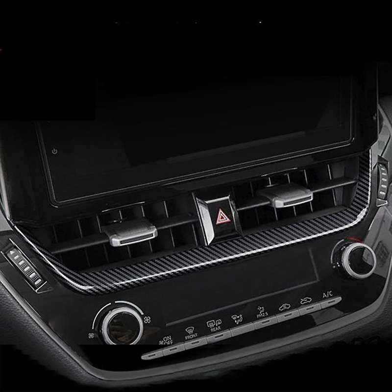 Air Vent Frame Cover Trim for Toyota Corolla Cross Carbon Fiber L