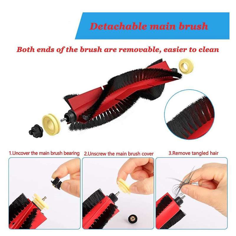 Replacement Parts for Xiaomi Roborock Vacuum Cleaner S5 Max S6 Max