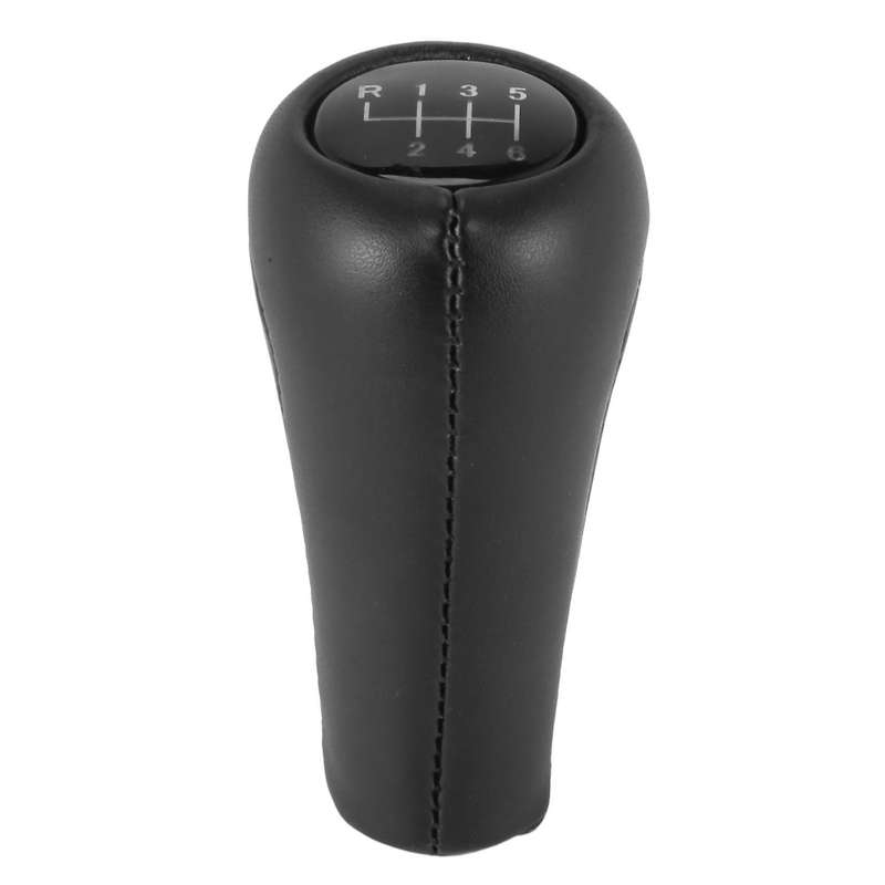 6 Speed Leather Gear Shift Knob For-bmw E28 E30 E32 E34 E36 E38 E39