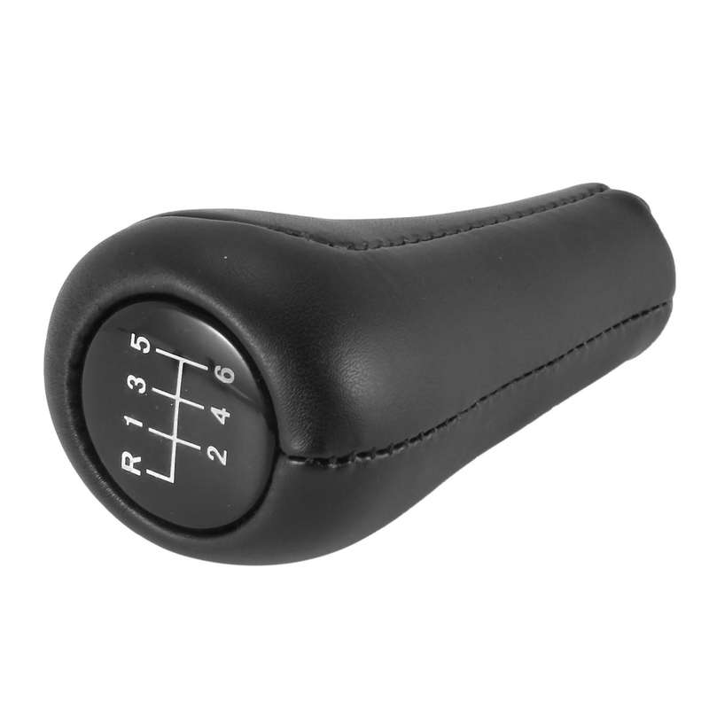 6 Speed Leather Gear Shift Knob For-bmw E28 E30 E32 E34 E36 E38 E39