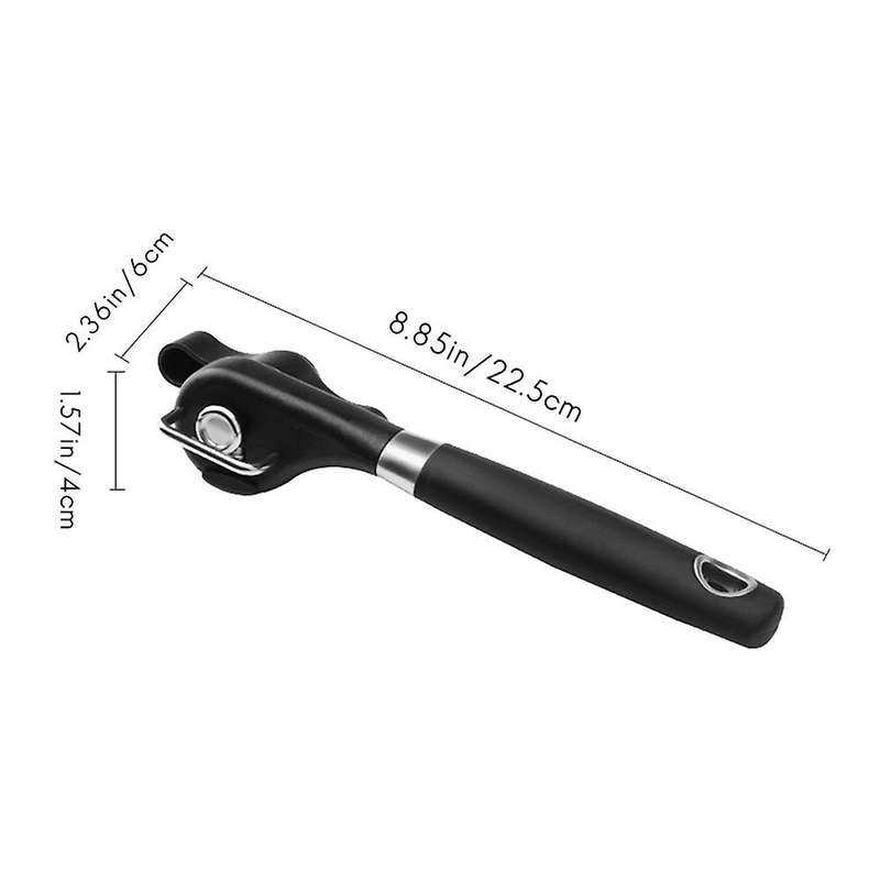 Manual Can Opener with 4 In 1 Jar Opener Set for Arthritis Camping