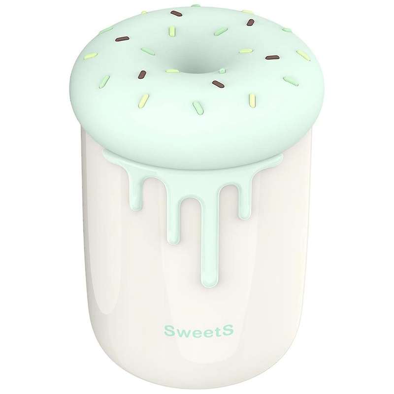Usb Cool Mist Humidifier with Night Light,250ml for Bedroom Green