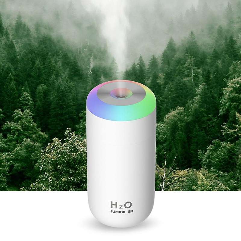 350ml Large Capacity Air Humidifier Rechargeable Mist Diffuser,pink