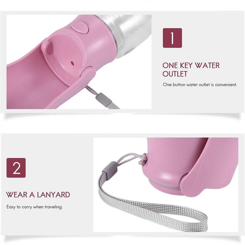 Dog Water Bottle, Dog Travel Water Bottle, Pet Water Bottle for Dog