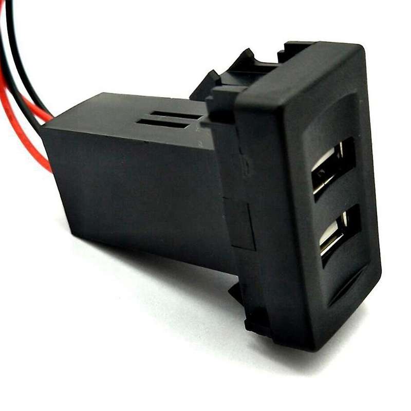 40x18mm Car Charger Dual Usb Adapter for T4 Transporter Models 2.1a