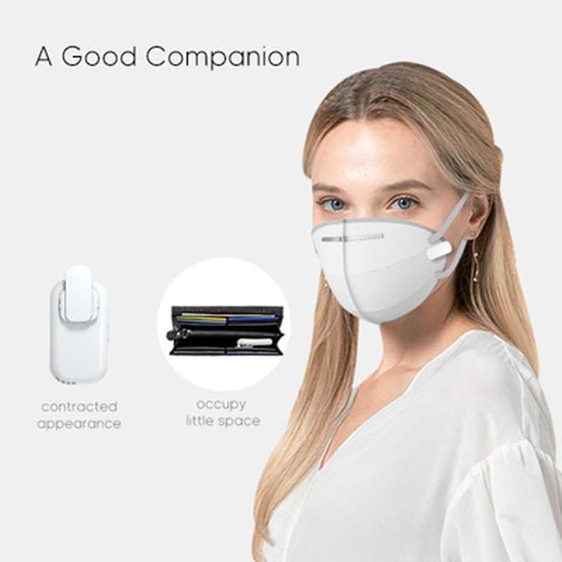 Reusable Fan for Face Mask Clip-on Air Filter Usb Exhaust Mini Fans