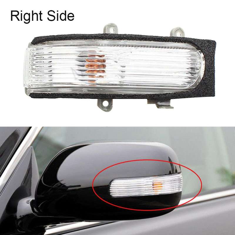 2x Right Side Wing Mirror Turn Signal for Camry 06-11 Vios 2008-2013
