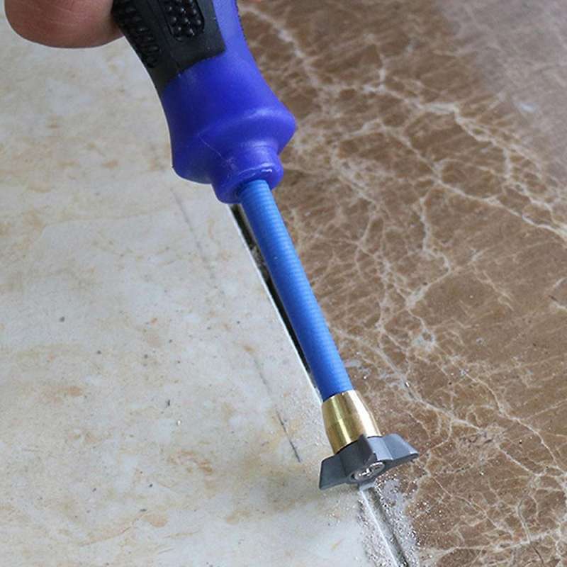4 In 1 Tile Crevice Cleaner for Floor Wall Seam Cement Cleaning Tool