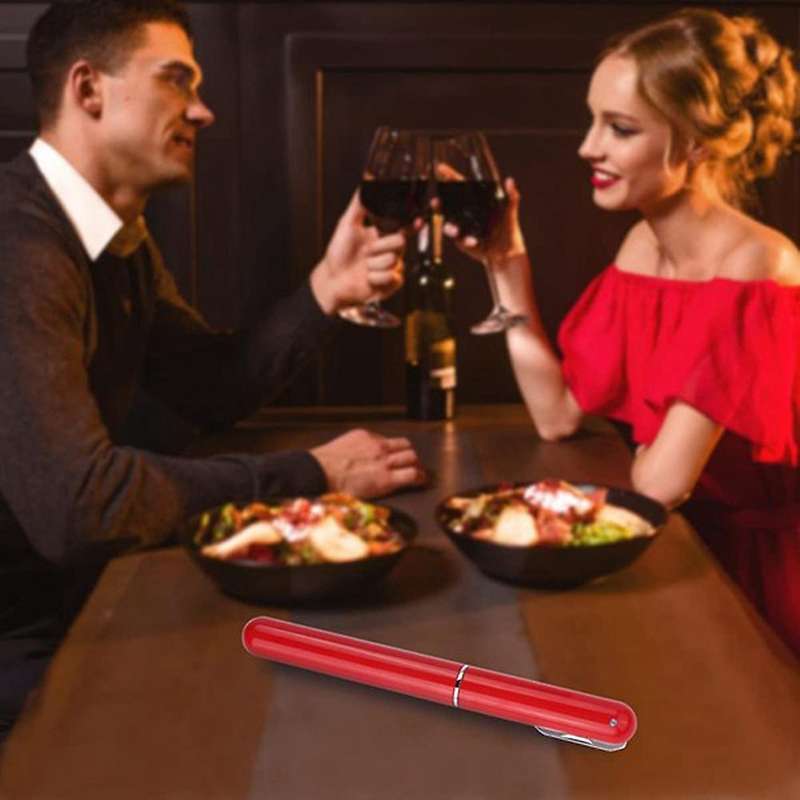 Enhanced Air Pump Wine Bottle Opener Pneumatic Corkscrew Black