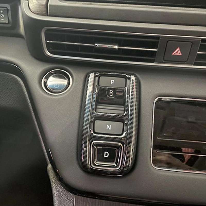 Carbon Fiber Car Gear Box Panel Frame Cover for Honda Odyssey 2022
