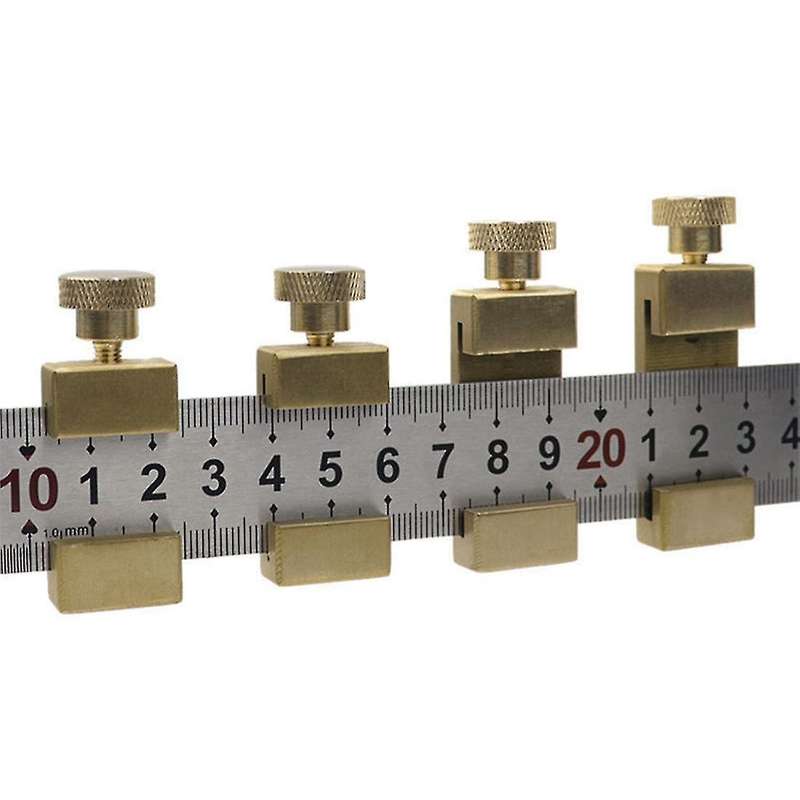 Adjustable Steel Ruler Positioning Block Angle Marking Gauge(type-a)