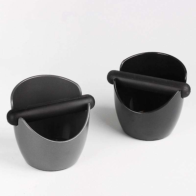 Knock Box for Espresso Coffee Grounds Coffee Grounds Knock Box,gray
