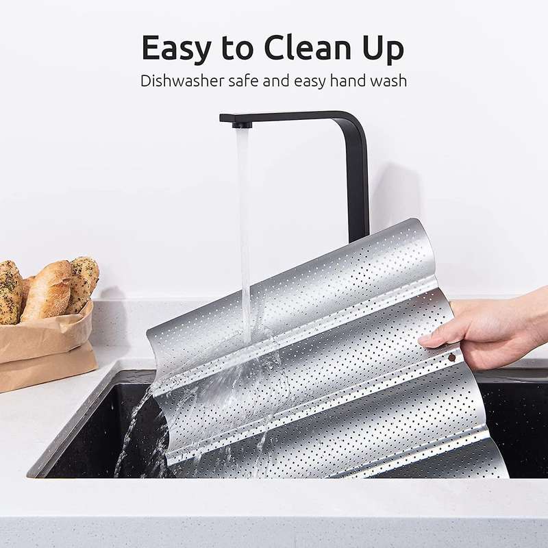 Perforated Pan 15 X 13 Inches Wave Baking Mold,nonstick