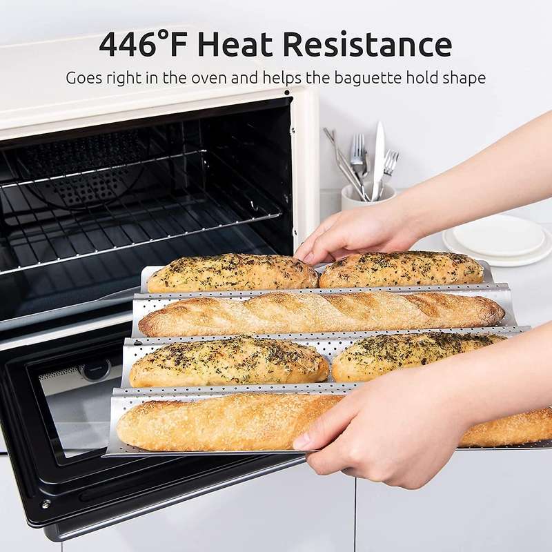 Perforated Pan 15 X 13 Inches Wave Baking Mold,nonstick