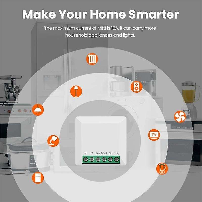 Zigbee3.0 Smart Diy Breaker Relay Switch On Off Tuya Smart Life