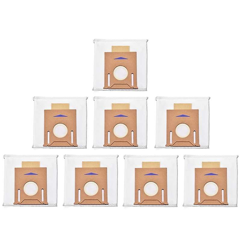 8pcs for Ecovacs Deebot Ozmo T8 T8 Aivi T9 Aivi Pro Robot Dust Bag