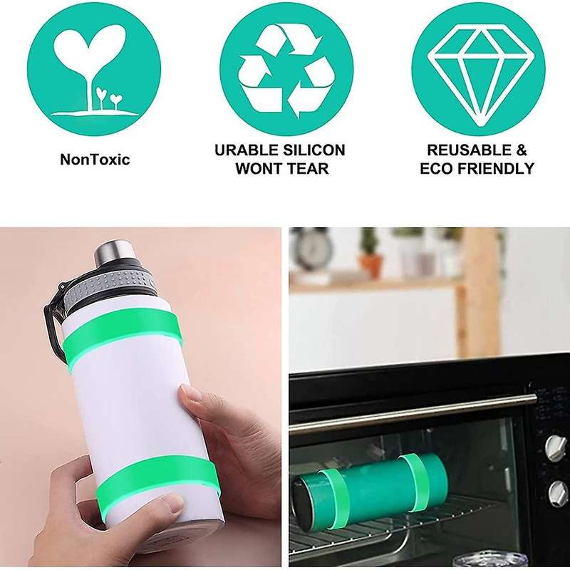 Blanks Tumblers Silicone Bands Sleeve Kit for Mug Heat Press Tumbler