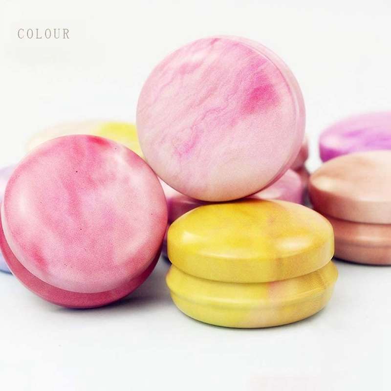 12 Pcs Mini Jars 0.5 Oz Tinplate Tin for Making Candles Lip Balm (a)