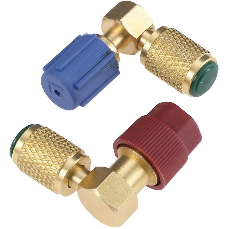 R12 to R134 A High/low Ac Fitting Port Retrofit Conversion Adapter